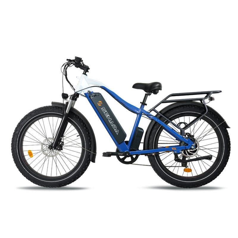 Senada SABER 26"All Terrain Fat Tire Mountain E-Bike - 1000W 48V