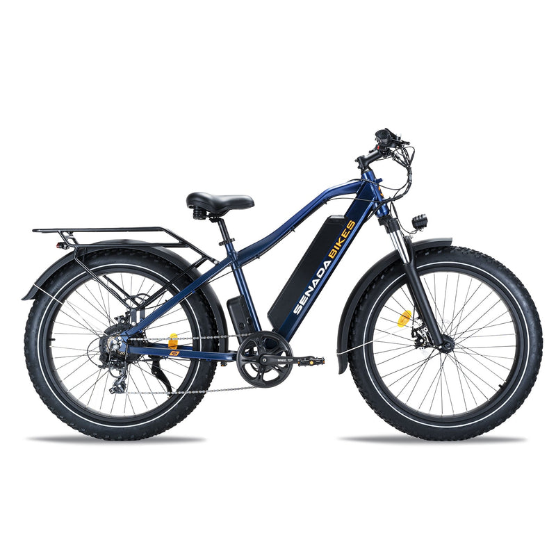 Senada SABER 26"All Terrain Fat Tire Mountain E-Bike - 1000W 48V