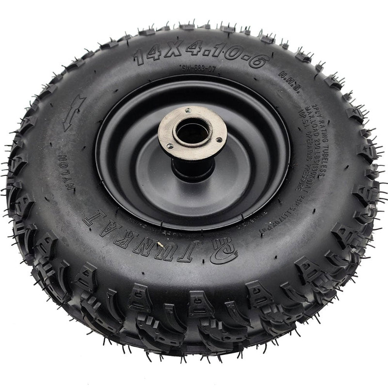 Mototec E-Bully ATV Front Full Wheel 14x4.10-6