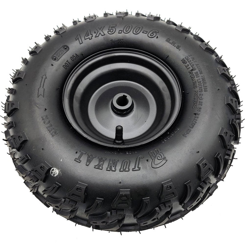 Mototec E-Bully ATV Rear Full Wheel 14x5.00-6