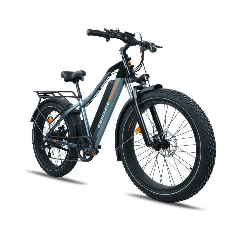 Senada SABER 26"All Terrain Fat Tire Mountain E-Bike - 1000W 48V