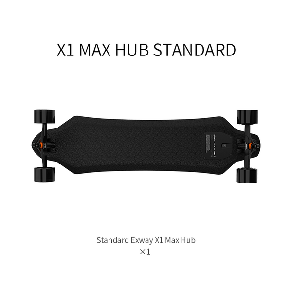 Exway X1 Max Hub & Riot Electric Skateboard