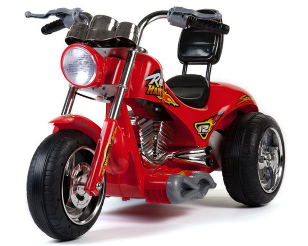 MotoTec Mini Motos Red Hawk Motorcycle 12v