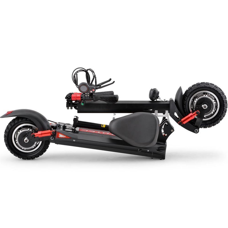 MotoTec Thor 60v 2400w Lithium Electric Scooter Black
