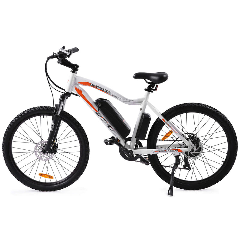 Ecotric Leopard Electric Mountain Bike - White